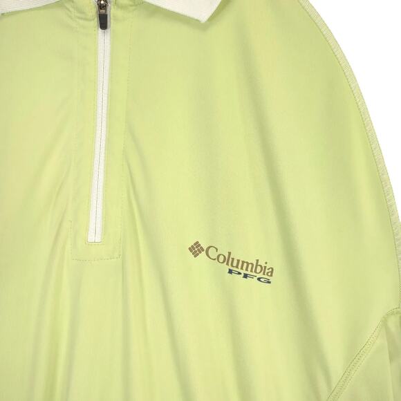 COLUMBIA PFG Men's XL 1/4 Zip Professional Fishing Gear Shirt Vented Omni-Freeze - Picture 4 of 7